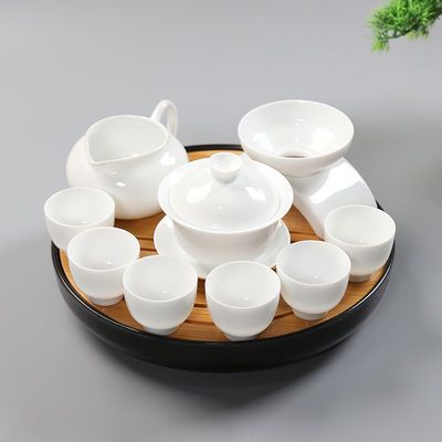 白瓷茶具套组设计